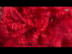 Легкий А-класс сырой белый мужчина изготовлен из основных волокон 51 мм низкоплавленные полиэстерные волокна