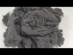 Полые стейпл полиэстерные волокна 6.67D Черный человек сделал стейпл волокна для матраса