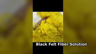 Желтое вискозное штапельное волокно 1,67D×51 мм, мягкое дышащее регенерированное целлюлозное волокно для прядения и т.д.