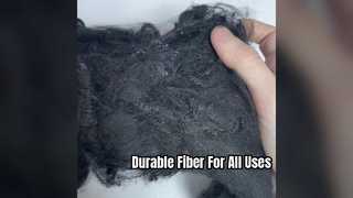 Фибра полипропиленовая 3Д*65мм чёрная