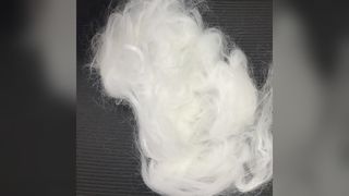 90D*102MM Имитация штапельного волокна из мохера, объемное волокно с высоким блеском для зимней вязальной пряжи