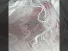 Серебристый полиэстеровый жгут 2D неопределенной длины