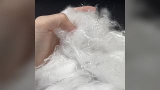 Высококачественное однокомпонентное полое волокно PLA с силиконовым маслом.