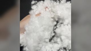 Термостатическое волокно для хранения энергии 3D×60 мм, волокно постоянной температуры PCM высокой прочности 17J для