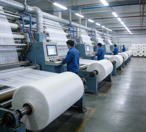 Последние новости компании о Оптимизированные технические преимущества переработанного ПЭТ из полиэстера