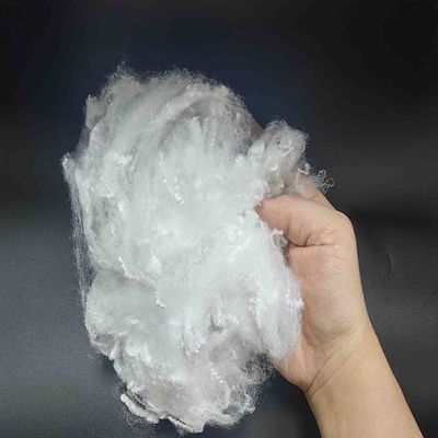 Купить Белые нетоксичные полиэстерные staple fibres 51mm Solid Low Melting Short Fiber онлайн изготовление