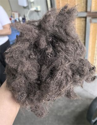 Хорошая цена. Переработанный полиэстер 6D 64 мм темно-коричневый онлайн