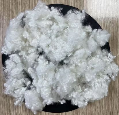 Хорошая цена. Переработанные полые конъюгированные полиэстерные стейпл волокна силиконовые 7D 32 мм онлайн