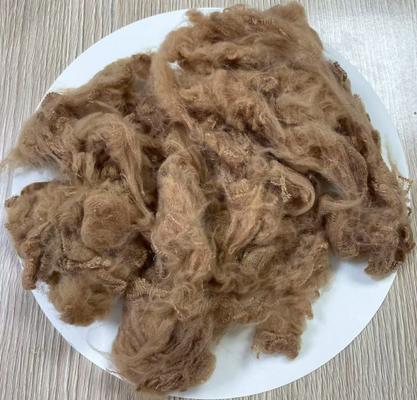 Хорошая цена. Переработанные полиэстерные нитейные волокна 1,5D 38мм легкие верблюды онлайн