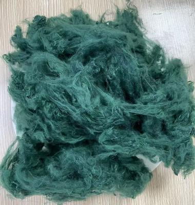 Хорошая цена. Черно-зеленый полиэстерный стейпл-волокно 1,5D 38 мм онлайн