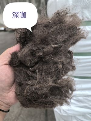 Хорошая цена. Переработанное полиэфирное штапельное волокно 3D 51 мм темно-коричневого цвета онлайн