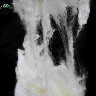 Высокопролонгационные 60 мм огнеупорные полиэстерные волокна для белой нетканой ткани