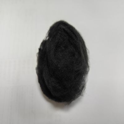 Хорошая цена. Переработанные полиэстерные staple fibres 2,5D 51mm черный онлайн