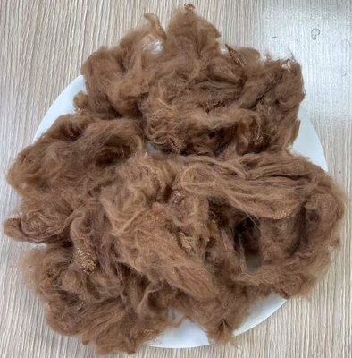 Хорошая цена. non siliconized Dope Dyed Polyester Fiber 1.5D 38mm Camel онлайн