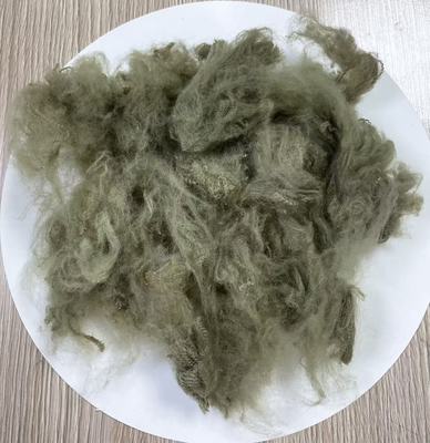 Хорошая цена. Recycled Polyester Staple Fiber with 255-265°C Melting Point and Last Fastener 4 Or Above in Army Green онлайн