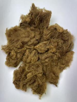 Хорошая цена. Recycled Polyester Staple Fiber 1.5D Yellow Brown with 0.2% Oil Content for High Durability онлайн